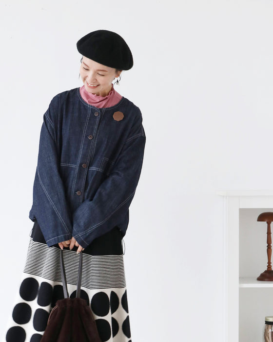 デニム羽織り