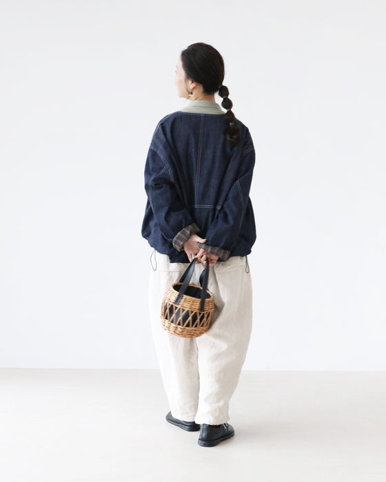デニム羽織り