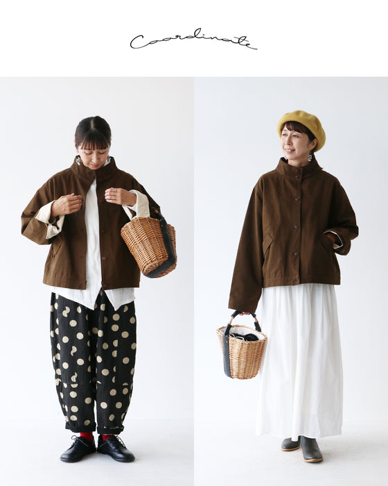 季節の変わり目軽やかアウター