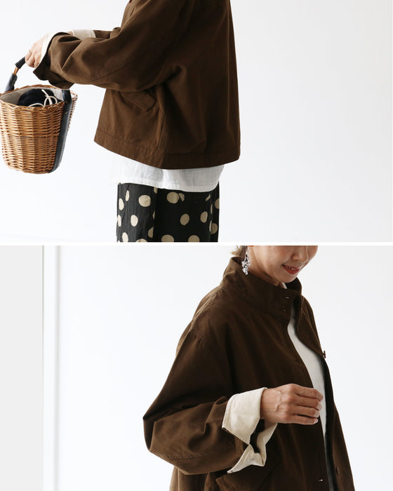 季節の変わり目軽やかアウター