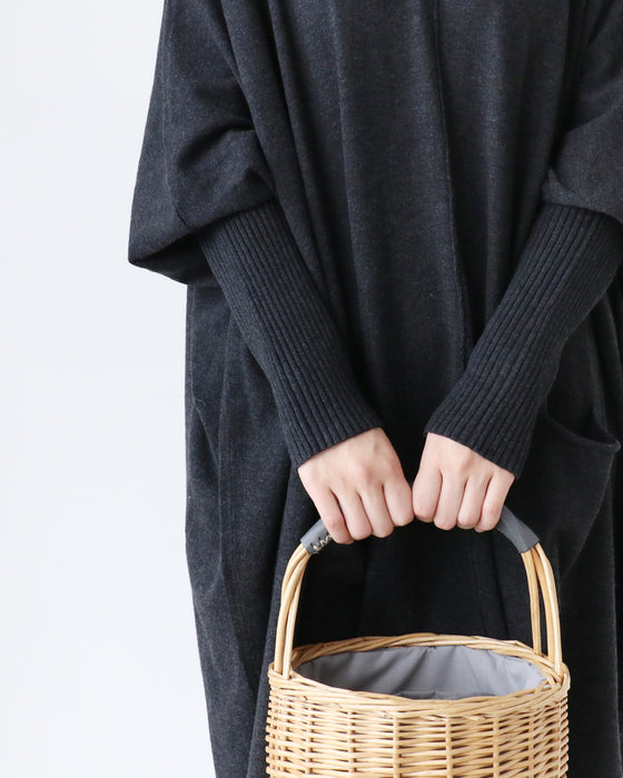 メリハリ痩せ見えワンピ