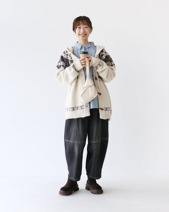 ナチュラルに、大人の存在感 スウェードステッチレザーブーツ