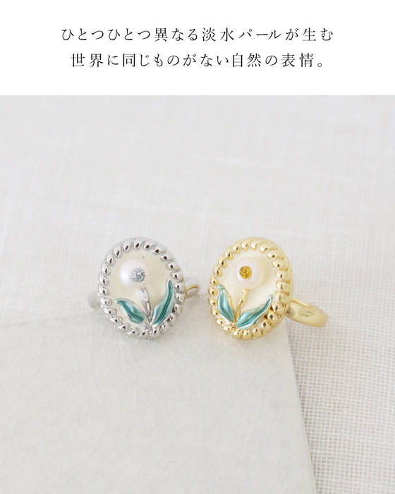 (全2色）誰ともかぶらない私だけの花リング
