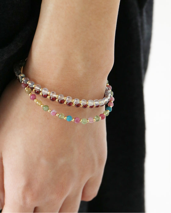 (全3色）品のある手元に仕上がるブレスレット