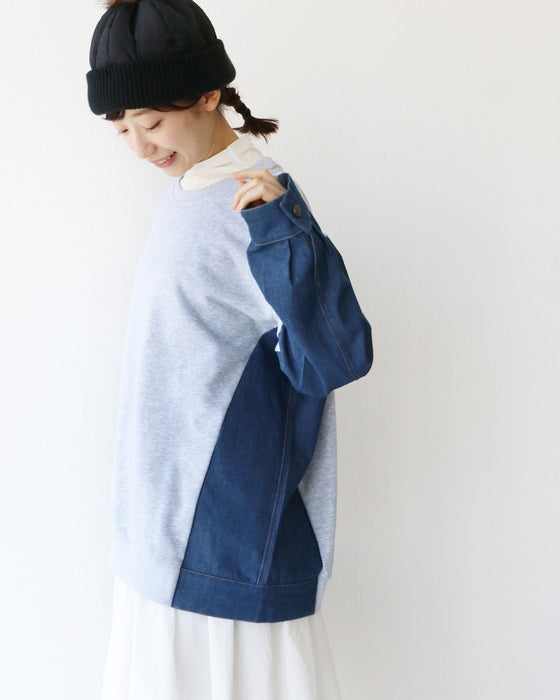 誰でも楽しめる異素材トップス