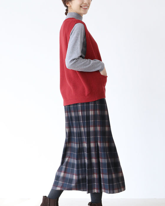 カラフルボタンの万能ベスト