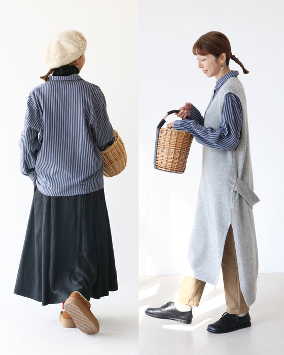 肌触り良しのコットンシャツ