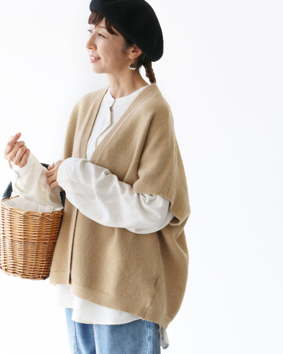 調節ニットベスト