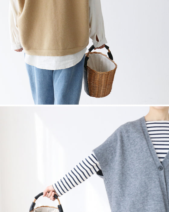 調節ニットベスト