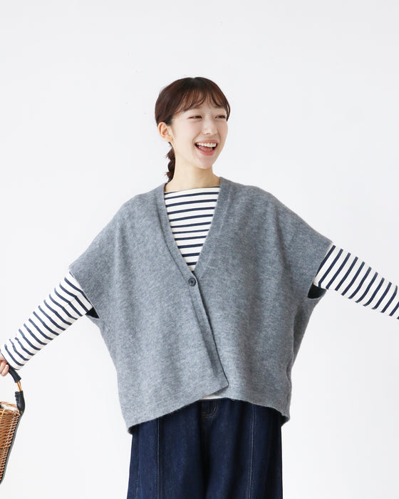 調節ニットベスト