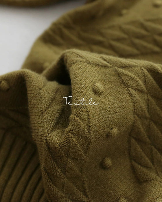 〈全3色〉つぶもちニット