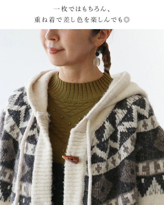 〈全3色〉つぶもちニット