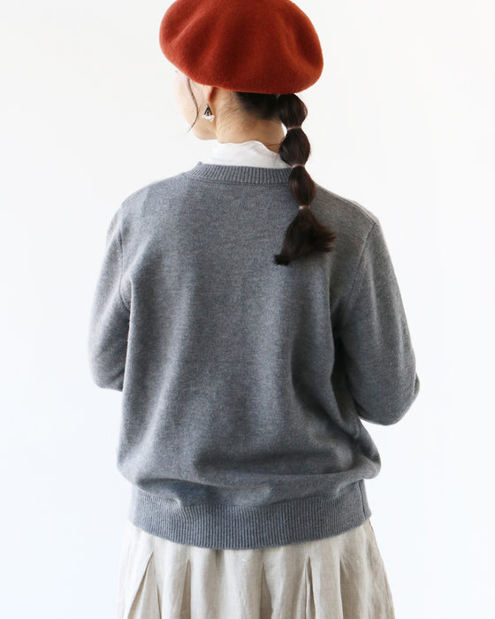 女の子デザインカーディガン