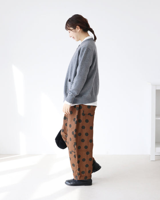 女の子デザインカーディガン