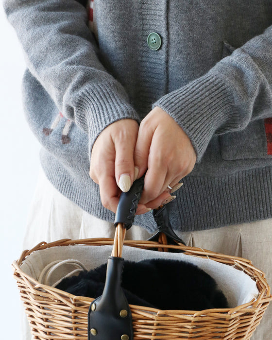 女の子デザインカーディガン