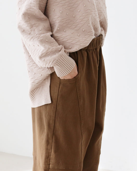 伸縮性抜群すっきりパンツ