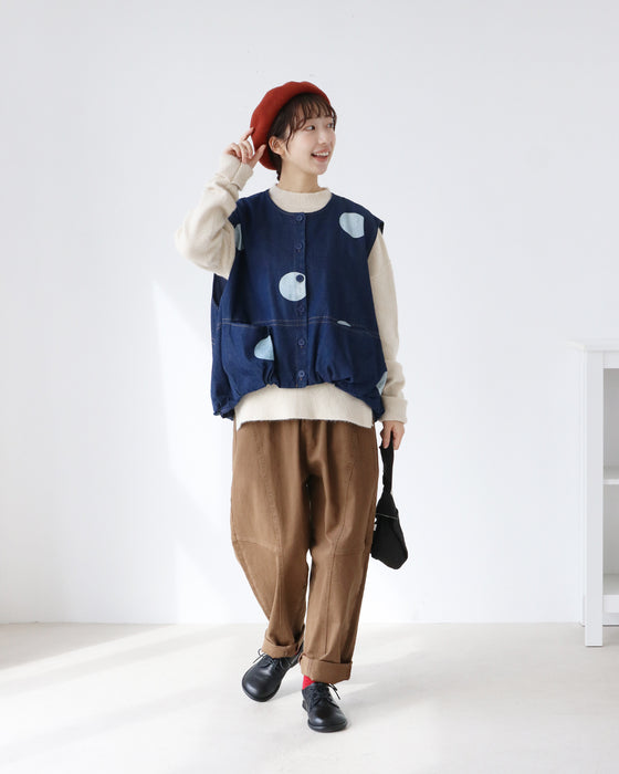 伸縮性抜群すっきりパンツ