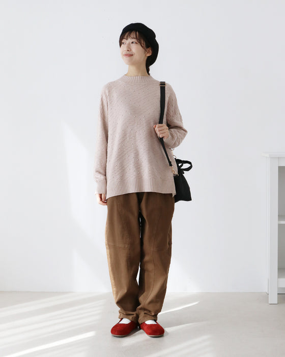 伸縮性抜群すっきりパンツ