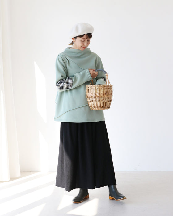 あたたかニットスカート