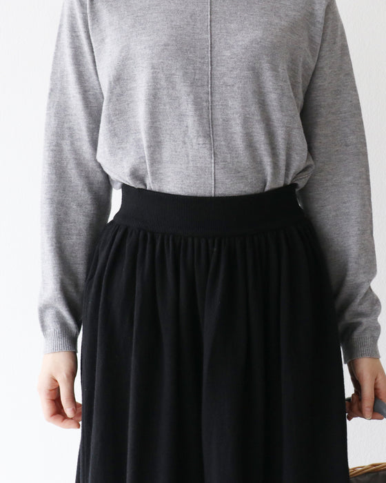 あたたかニットスカート