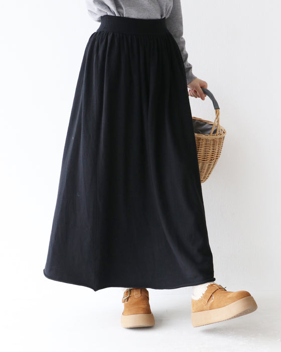 あたたかニットスカート