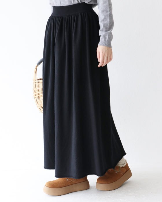 あたたかニットスカート