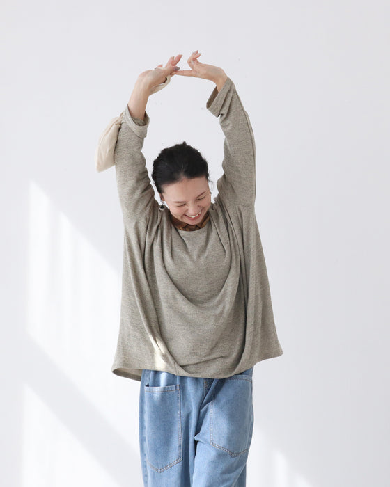 体型ひろわないゆったりトップス