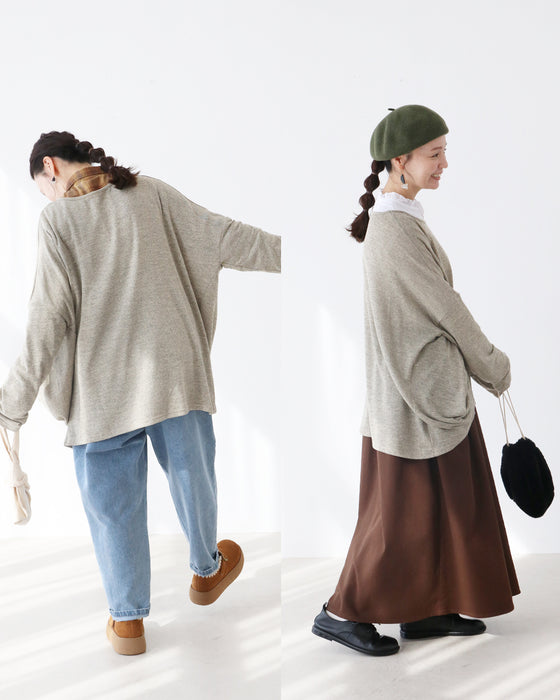 体型ひろわないゆったりトップス