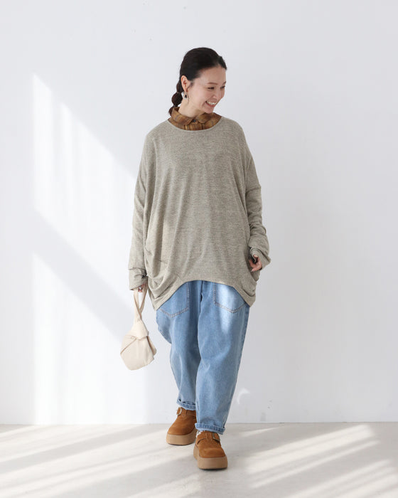 体型ひろわないゆったりトップス