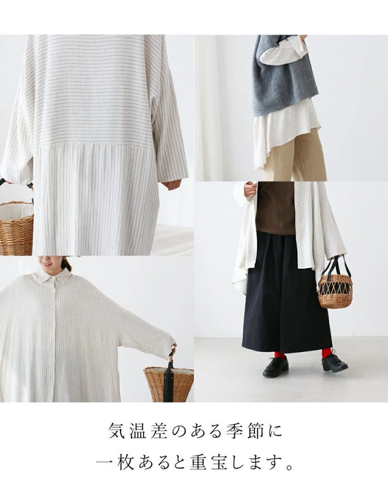 体型カバーも、ちゃんとおしゃれ。ブラウス