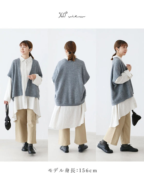 体型カバーも、ちゃんとおしゃれ。ブラウス