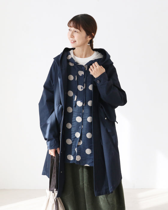 ゆったりドットトップス