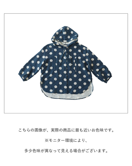 ゆったりドットトップス