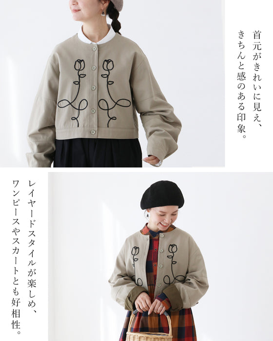 ぽっちゃりさんこそ重ねたい計算された丈感ジャケット