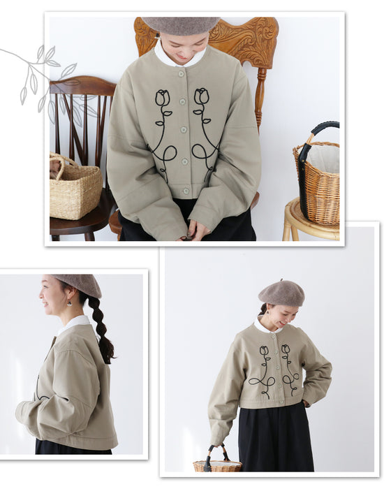 ぽっちゃりさんこそ重ねたい計算された丈感ジャケット