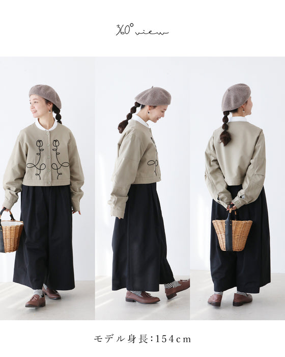 ぽっちゃりさんこそ重ねたい計算された丈感ジャケット