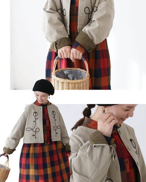 ぽっちゃりさんこそ重ねたい計算された丈感ジャケット