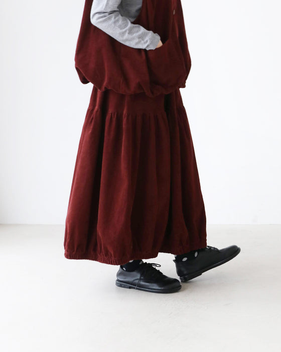 〈全2色〉コーデュロイセットアップ