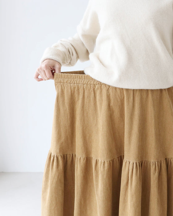 〈全2色〉コーデュロイセットアップ