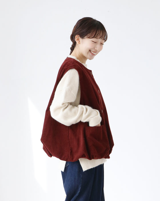 〈全2色〉コーデュロイセットアップ