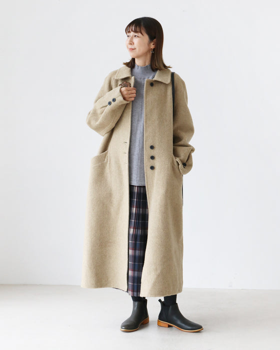 ウールロングコート