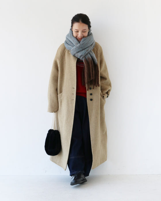 ウールロングコート