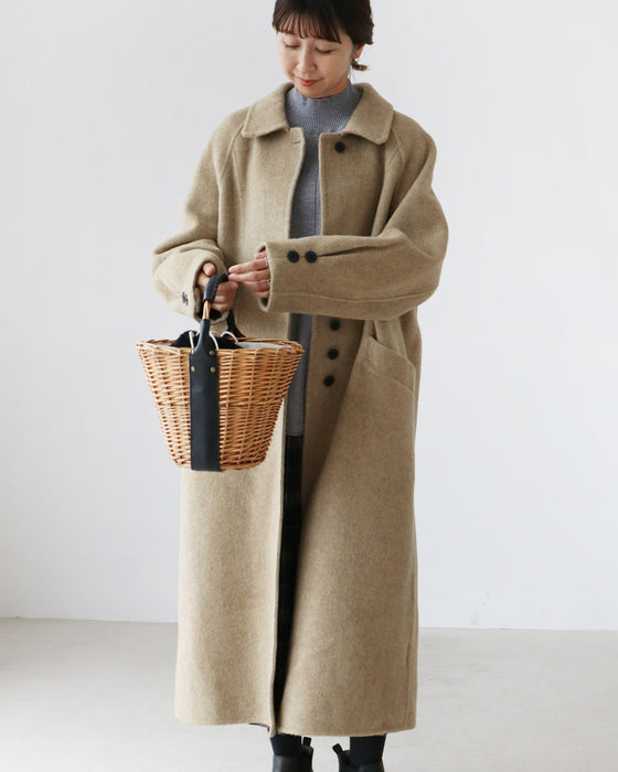 ウールロングコート