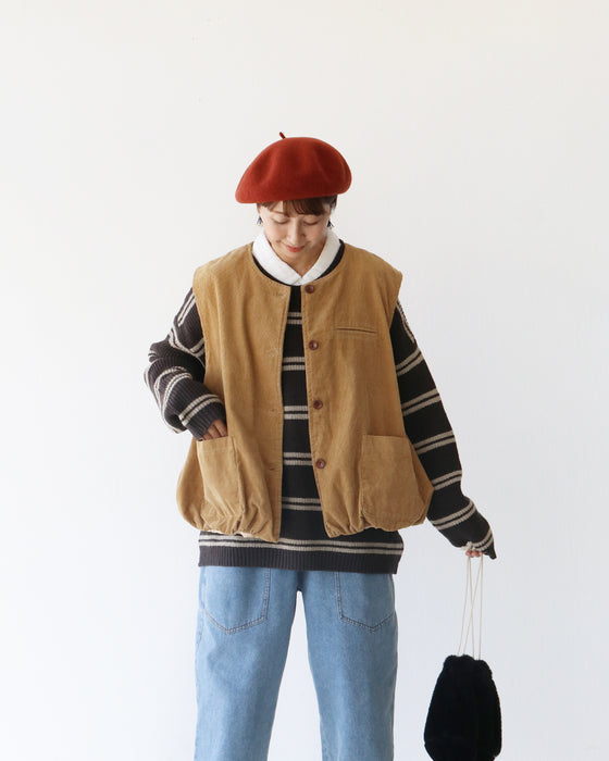 リラックスできる着心地ニット