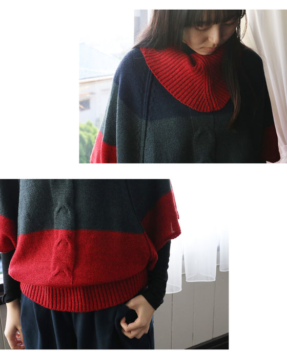 個性を添えてくれるニットトップス