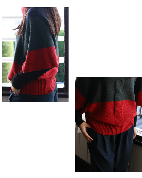 個性を添えてくれるニットトップス