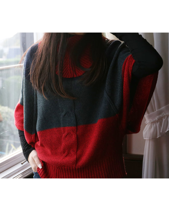 個性を添えてくれるニットトップス