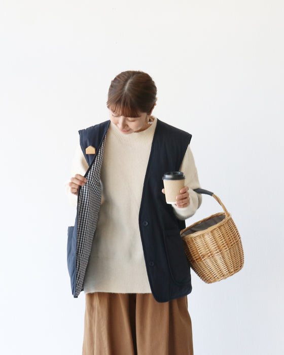 リバーシブルおしゃれベスト