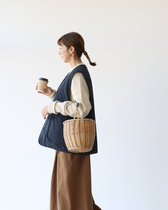 リバーシブルおしゃれベスト