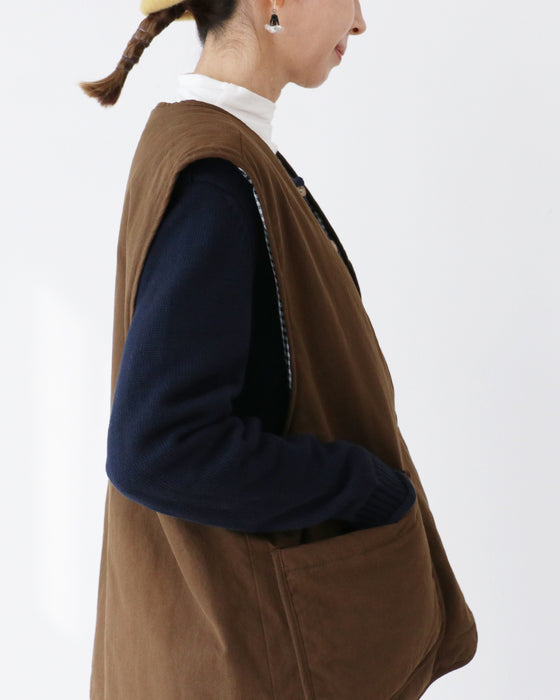 リバーシブルおしゃれベスト